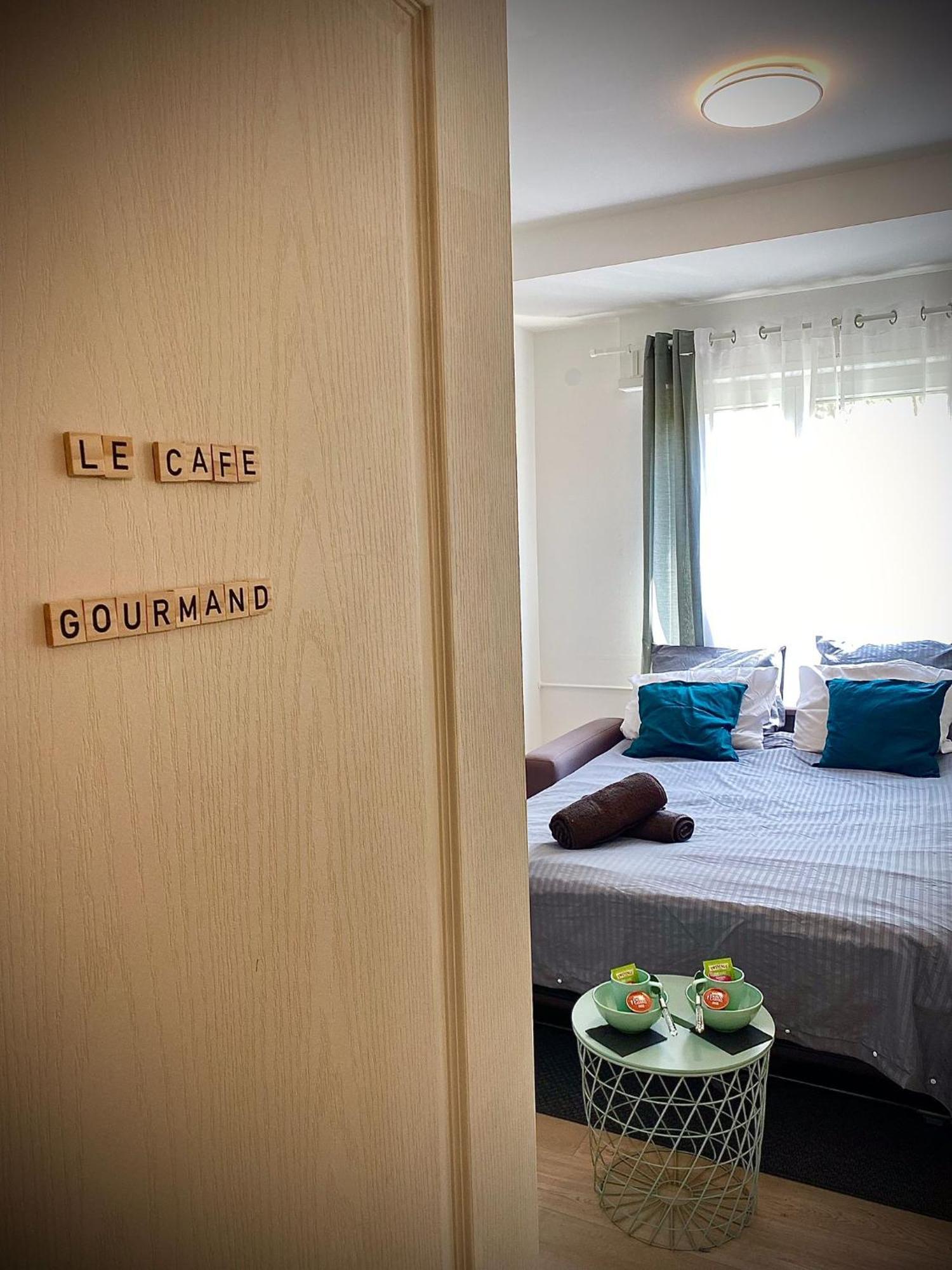 Studio Le Cafe Gourmand - Proche Gare - Coin Tranquille Mulhouse Exterior foto
